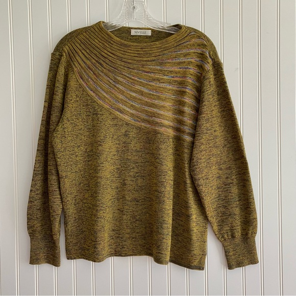 Vintage Sweaters - Vintage Nivelle sweater SIZE MEDIUM (?)